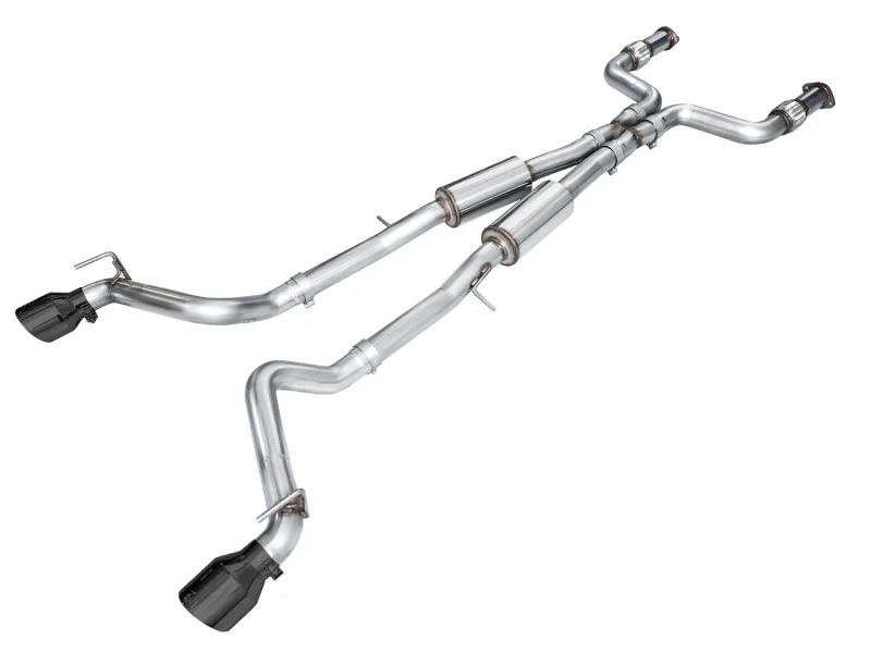 AWE 2023 Nissan Z RZ34 RWD Track Edition Catback Exhaust System w/ Diamond Black Tips awe3020-33400