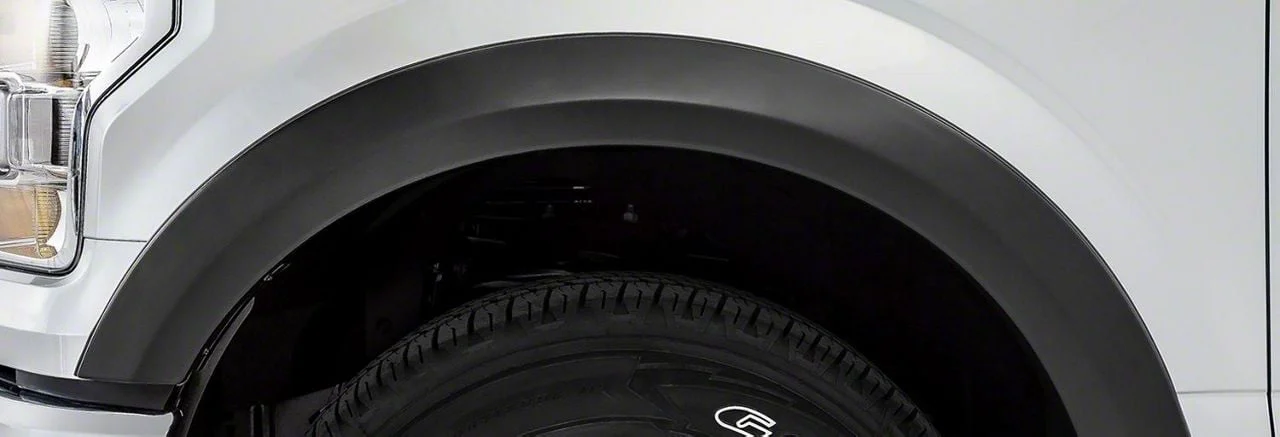 Original Riderz Fender Flares; Textured Black (15-17 F-150, Excluding Raptor)