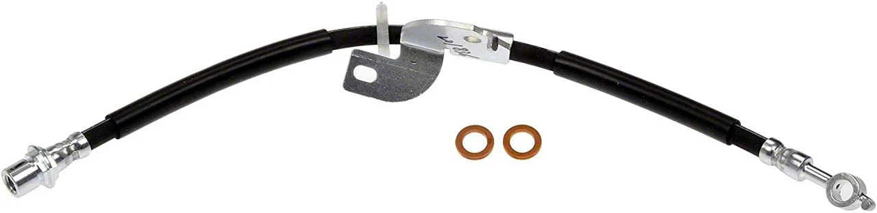 Front Brake Hydraulic Hose; Driver Side (15-20 F-150, Excluding Raptor)