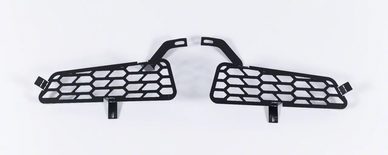 Putco Hex Shield Lower Bumper Grille Insert; Black (17-20 F-150 Raptor)