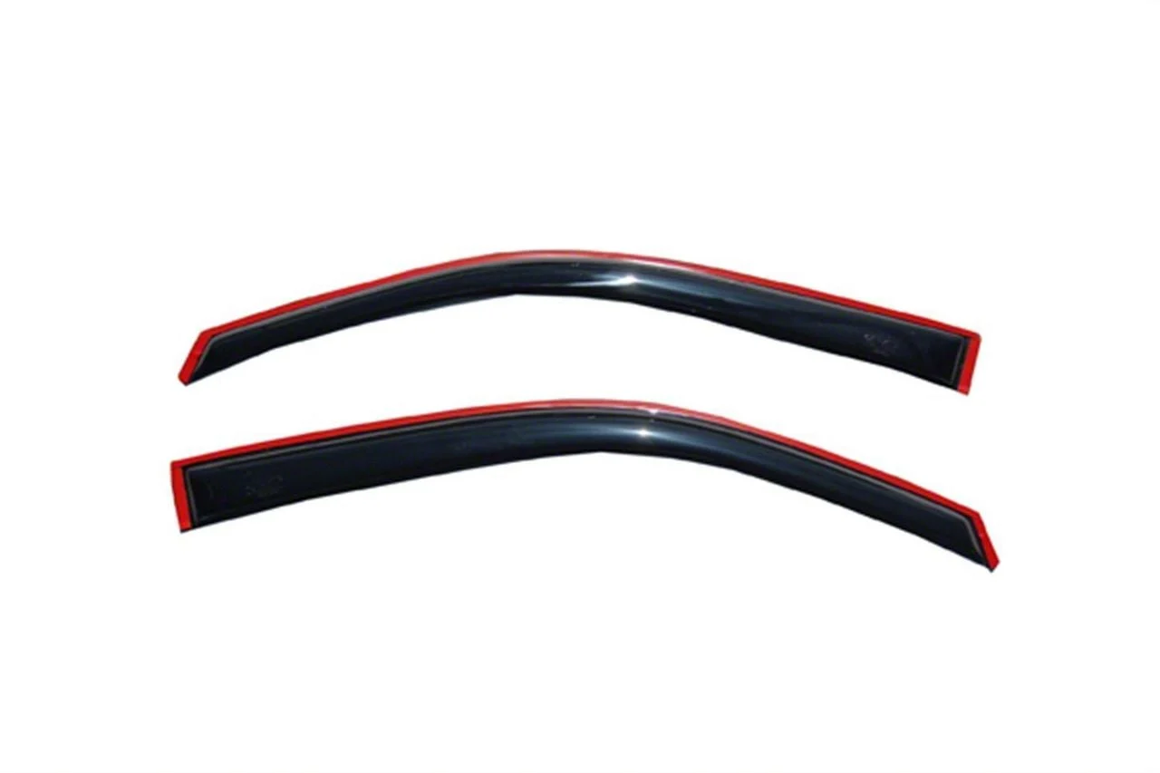 In-Channel Ventvisor Window Deflectors; Front; Dark Smoke (04-14 F-150 SuperCab; 09-14 F-150 Regular Cab, SuperCrew)