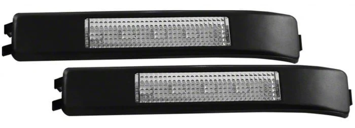 LED Mirror Lights; Clear (09-14 F-150)