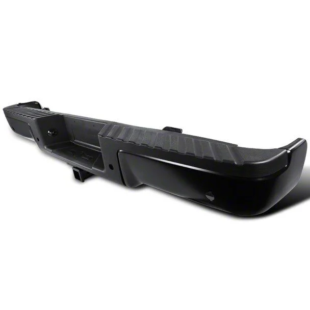 Light Duty Styleside Rear Bumper; Black (09-14 F-150 Styleside)