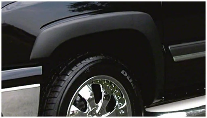 Original Riderz Fender Flares; Smooth Black (04-08 F-150 Styleside)