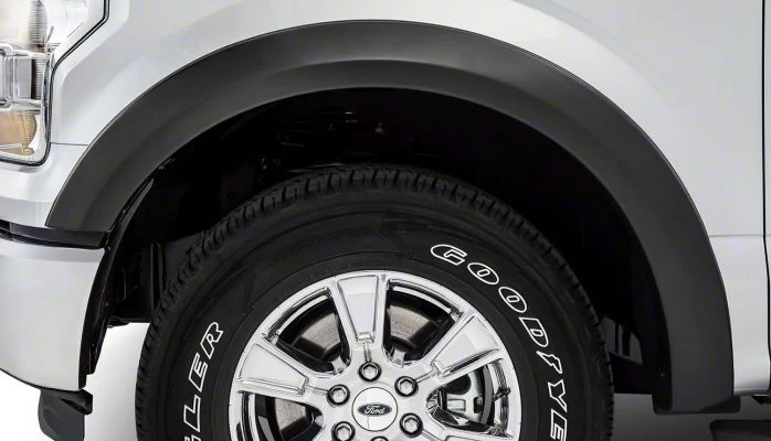 Original Riderz Fender Flares; Smooth Black (15-17 F-150, Excluding Raptor)