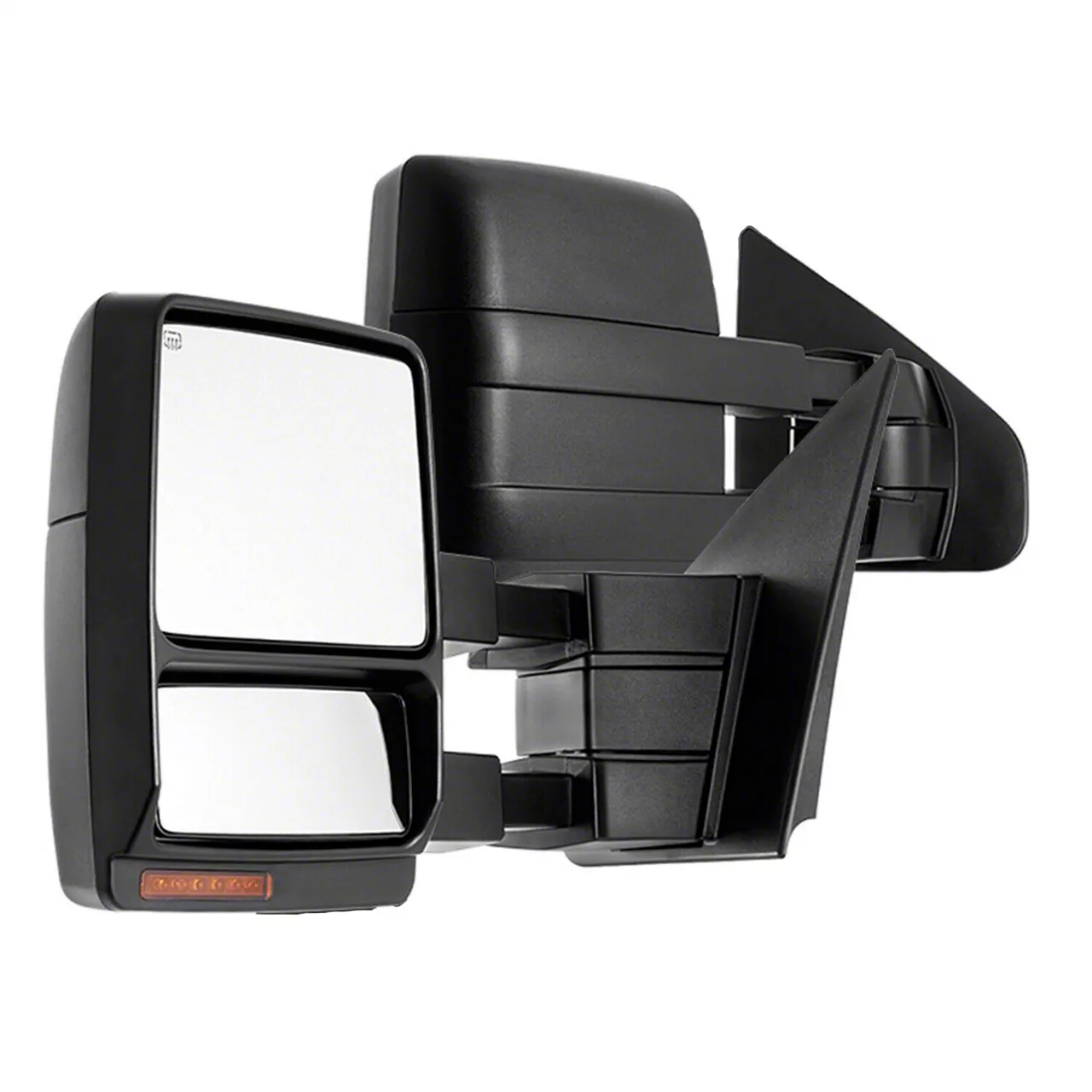 Powered Heated Telescoping Mirrors with Amber LED Turn Signals (04-06 F-150)