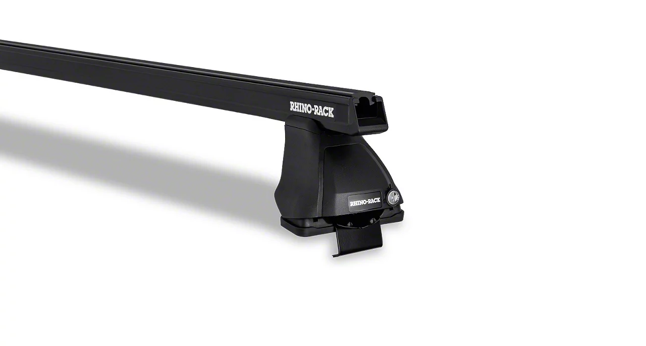 Rhino-Rack Heavy Duty 2500 1-Bar Roof Rack; Black (15-26 F-150 SuperCrew)
