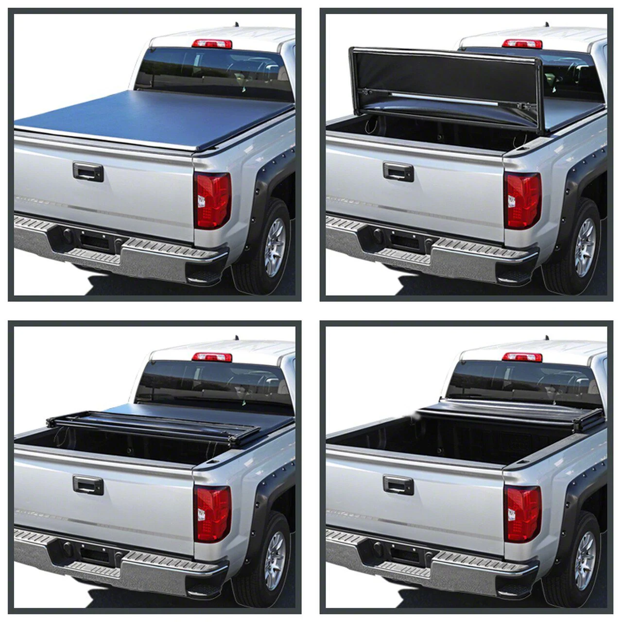 Soft Tri-Fold Tonneau Cover (15-25 F-150 w/ 5-1/2-Foot Bed)