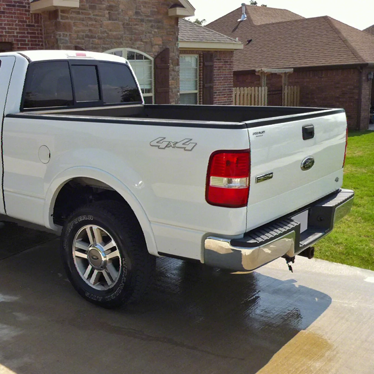 Tailgate Protector; Black (04-08 F-150 Styleside)