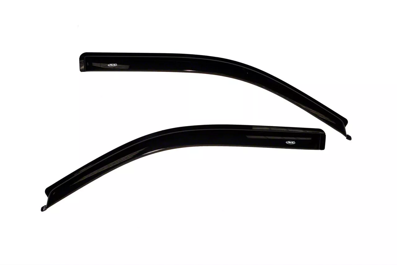 Ventvisor Window Deflectors; Front; Dark Smoke (04-14 F-150 SuperCab; 09-14 F-150 Regular Cab, SuperCrew)
