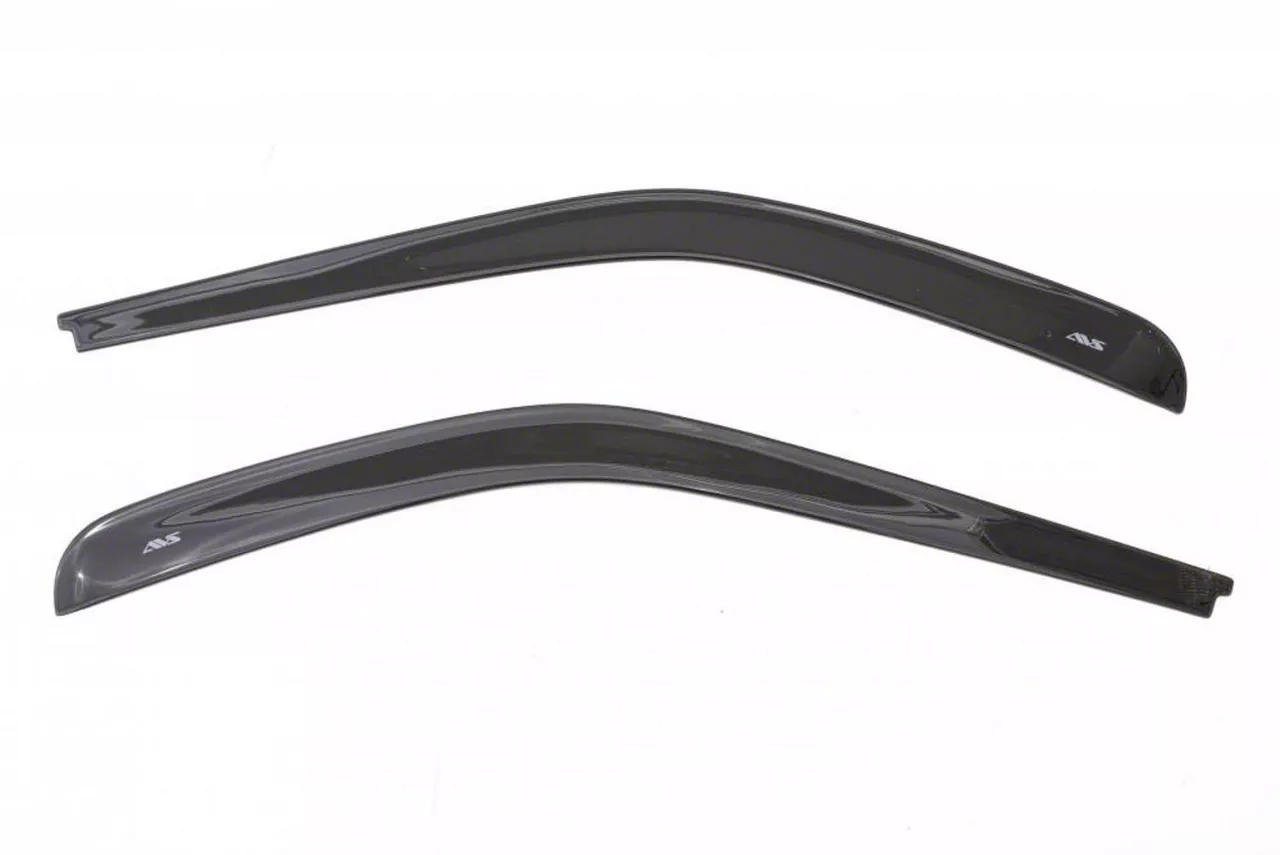 Low Profile Ventvisor Window Deflectors; Front; Dark Smoke (11-16 F-250 Super Duty Regular Cab, SuperCab)