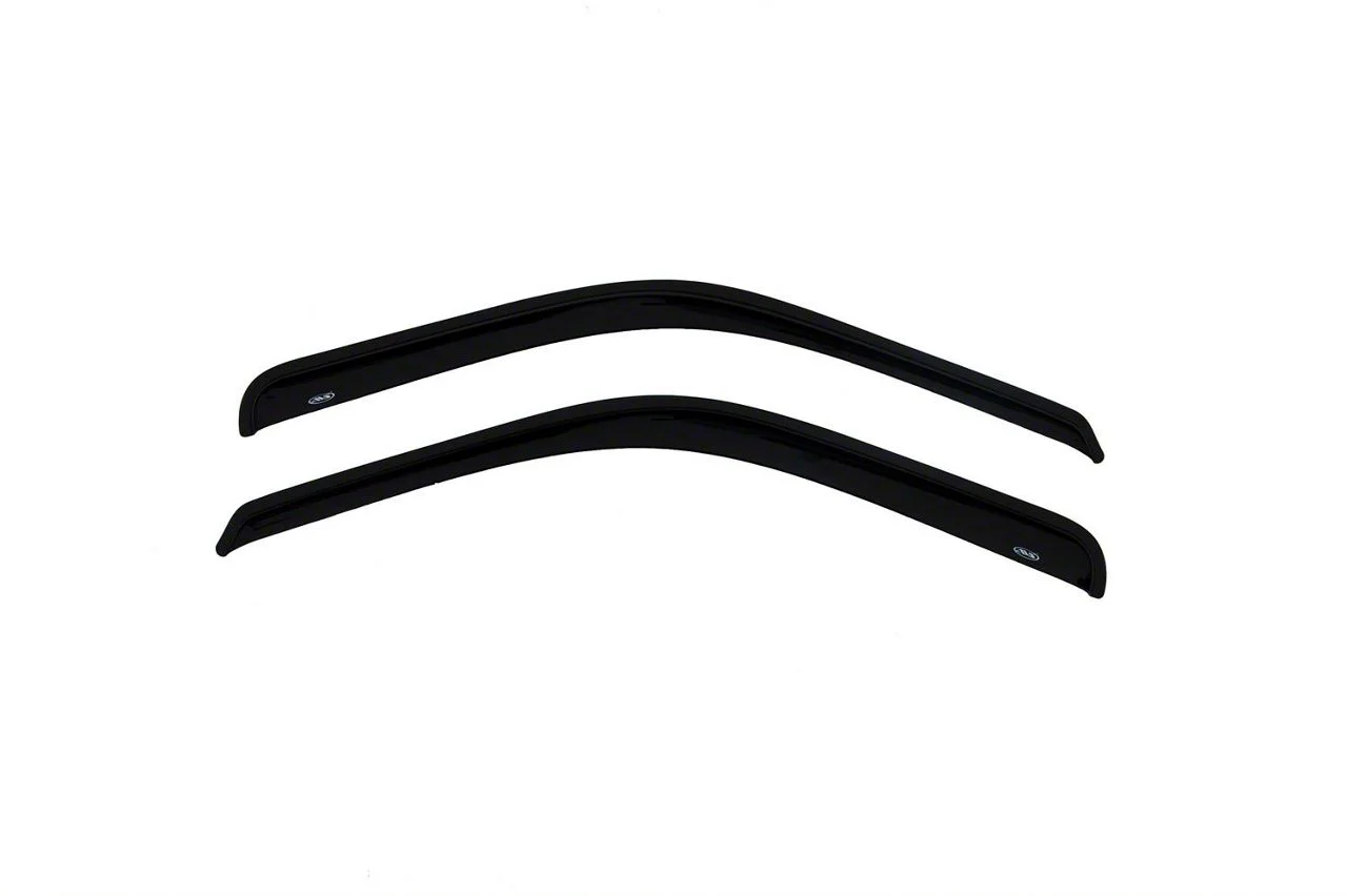 Ventvisor Window Deflectors; Front; Dark Smoke (11-16 F-250 Super Duty Regular Cab)