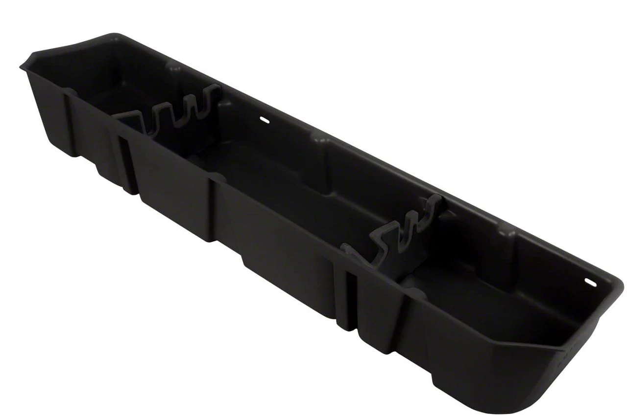Underseat Storage; Black (17-26 F-350 Super Duty SuperCrew)