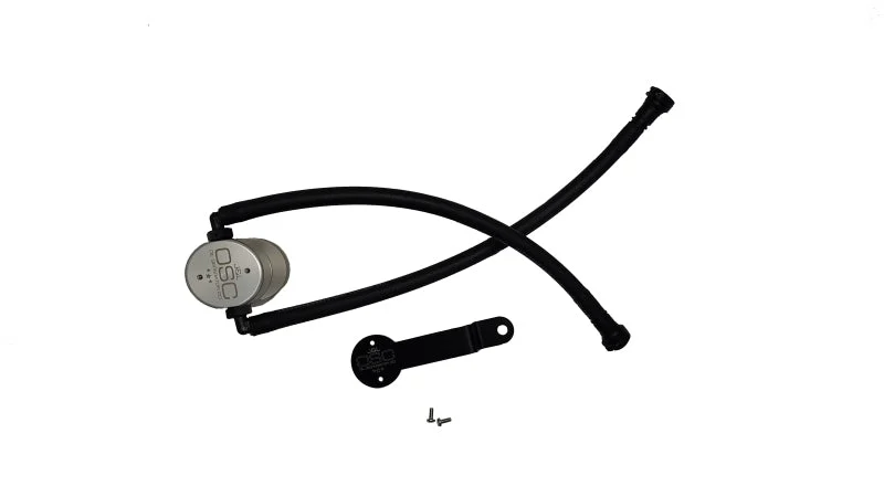 J&L 14-18 Chevy Silverado 1500 / 14-18 GMC Sierra 1500 4.3L V6 Oil Separator - Clear Anodized