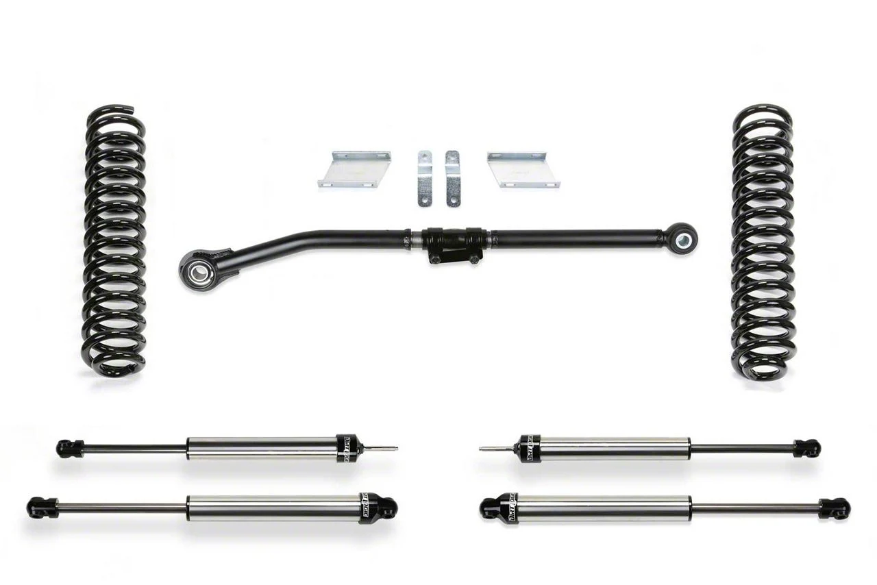 Fabtech 2.50-Inch Basic Suspension Lift Kit with Dirt Logic Shocks (17-22 4WD 6.7L Powerstroke F-350 Super Duty)