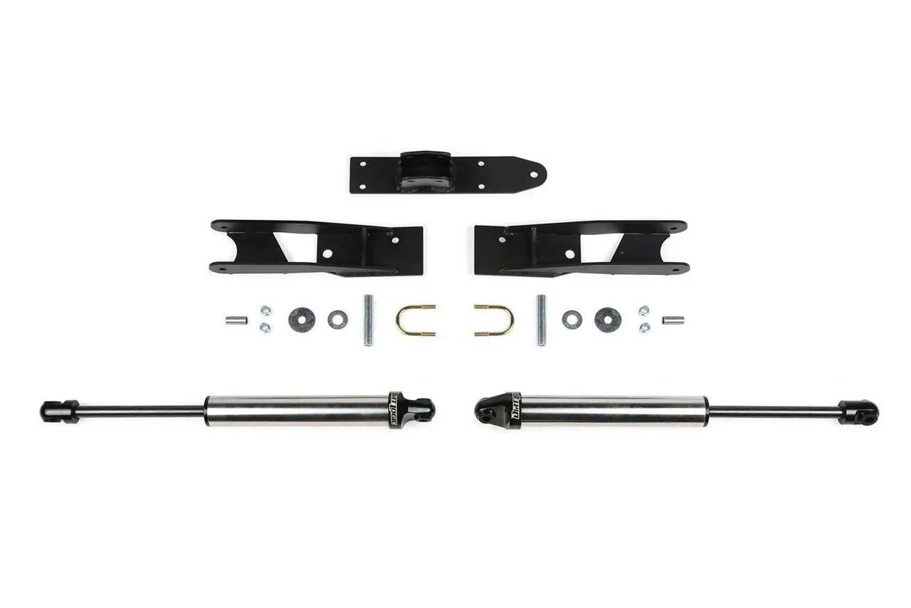 Fabtech Dual Dirt Logic Steering Stabilizer (20-26 4WD Silverado 2500 HD)