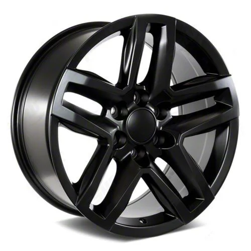 Trail Boss Style Satin Black 6-Lug Wheel; 20x9; 15mm Offset (21-26 Tahoe)