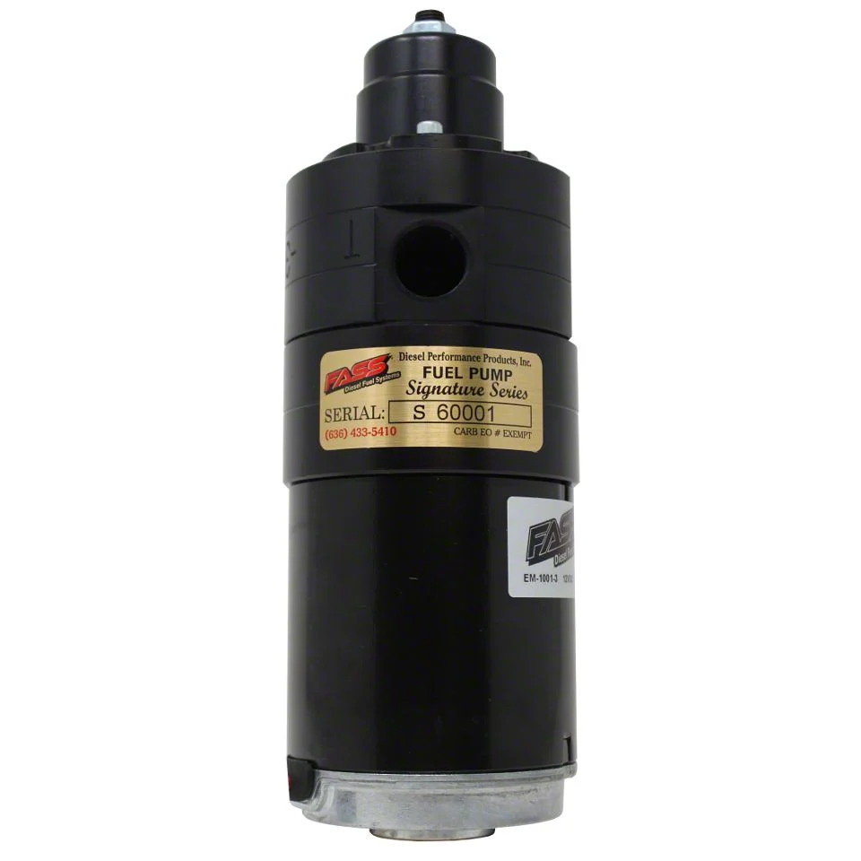 FASS Adjustable Diesel Fuel Lift Pump; 100GPH (05-09 5.9L, 6.7L RAM 3500)