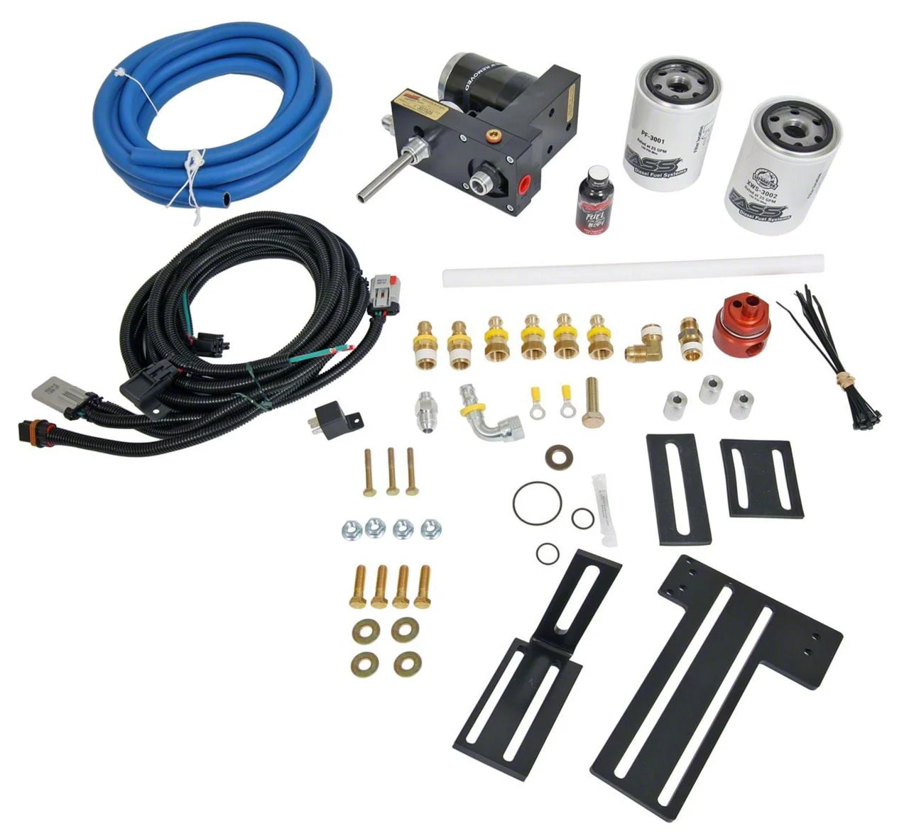 FASS Titanium Signature Series Diesel Fuel Lift Pump; 165GPH (05-18 5.9L, 6.7L RAM 3500; 21-24 6.7L RAM 3500)