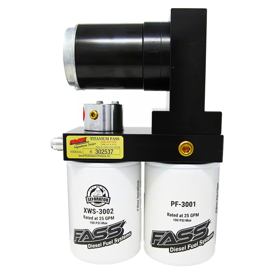 FASS Titanium Signature Series Diesel Fuel Lift Pump; 100GPH (15-16 6.6L Duramax Silverado 3500 HD)