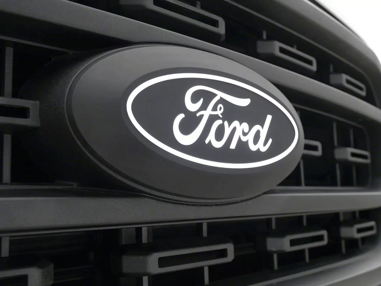 Ford LED Illuminated Ford Grille Emblem (21-23 F-150 w/ Factory Halogen Headlights)