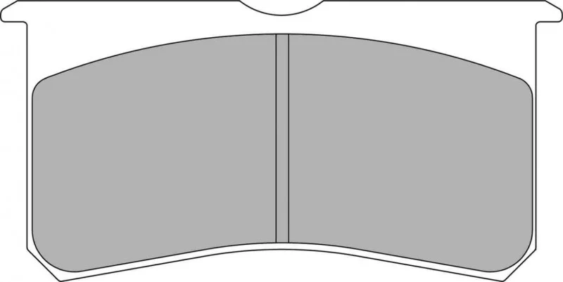 Ferodo FRP3116R DS3000 Brake Pads (fits AP Racing CP8350 Calipers with D50 radial depth)