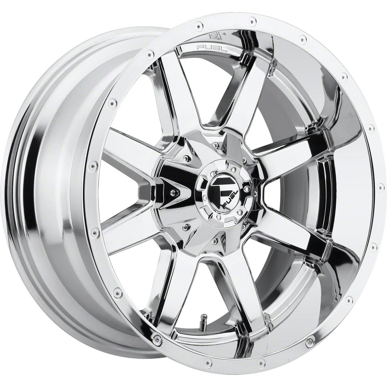 Fuel Wheels Maverick Chrome 8-Lug Wheel; 20x10; -18mm Offset (10-18 RAM 2500)