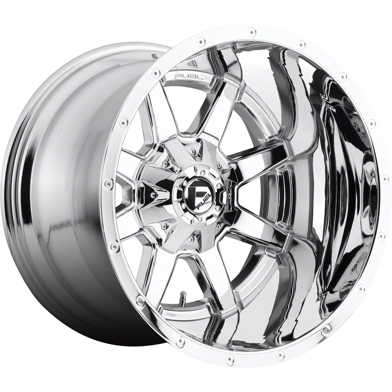 Fuel Wheels Maverick Chrome 8-Lug Wheel; 20x14; -76mm Offset (10-18 RAM 2500)