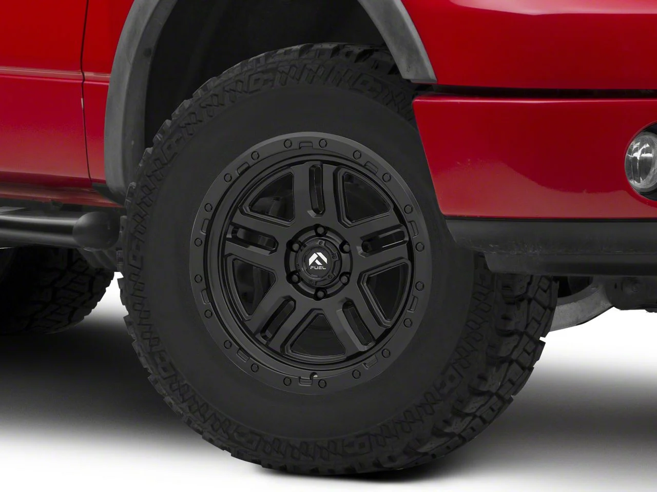 Fuel Wheels Ammo Matte Black 6-Lug Wheel; 17x9; -12mm Offset (04-08 F-150)