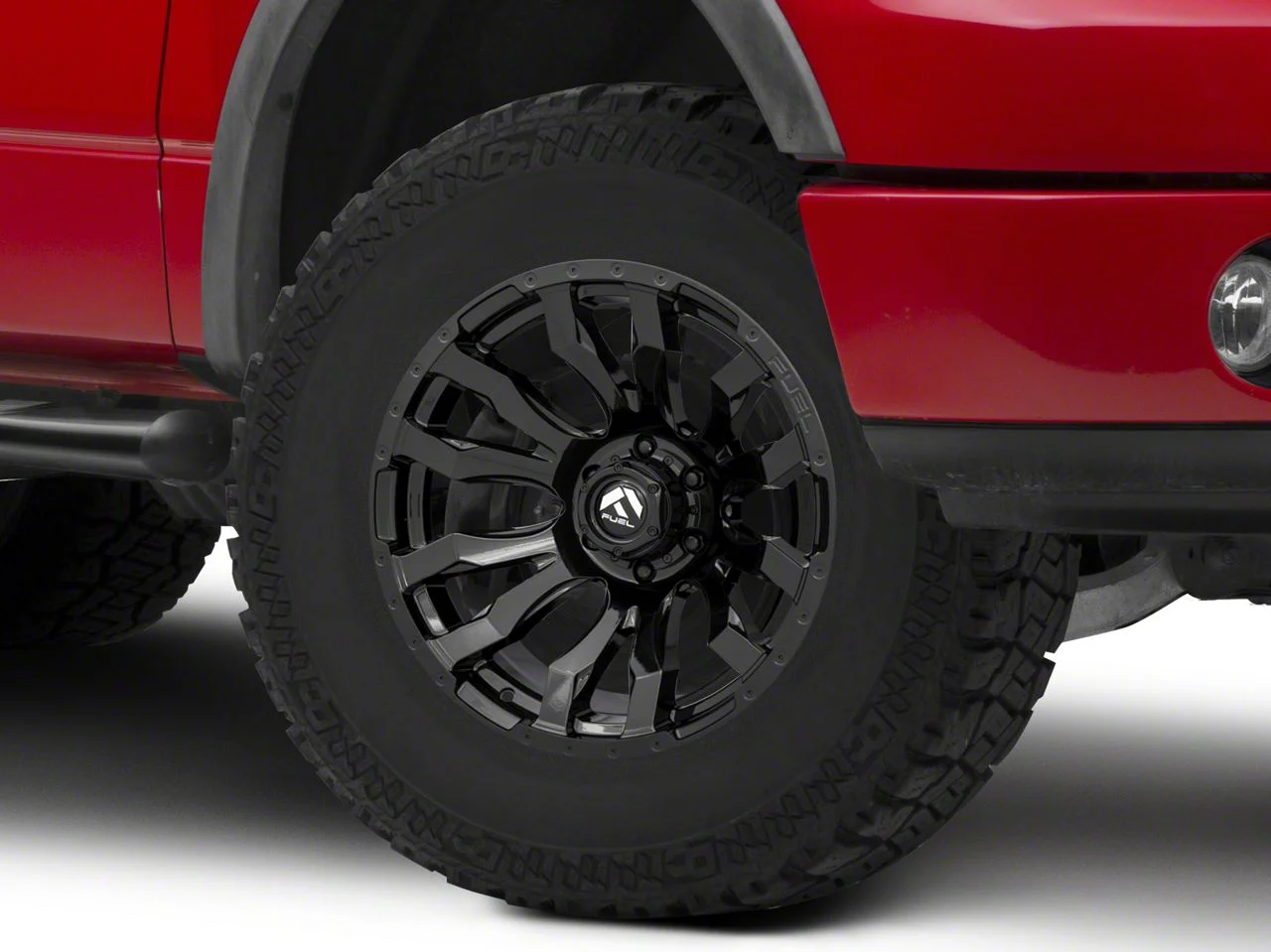 Fuel Wheels Blitz Gloss Black 6-Lug Wheel; 17x9; -12mm Offset (04-08 F-150)