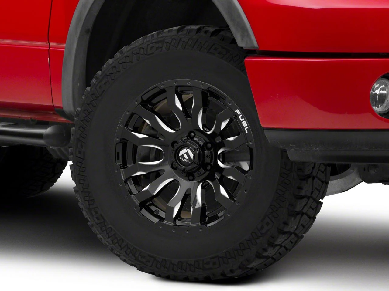 Fuel Wheels Blitz Gloss Black Milled 6-Lug Wheel; 17x9; 1mm Offset (04-08 F-150)