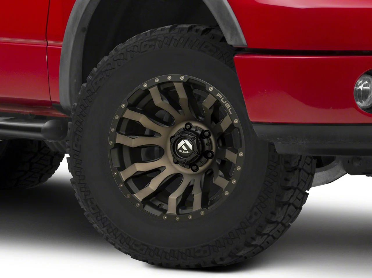 Fuel Wheels Blitz Matte Black with Dark Tint 6-Lug Wheel; 17x9; -12mm Offset (04-08 F-150)