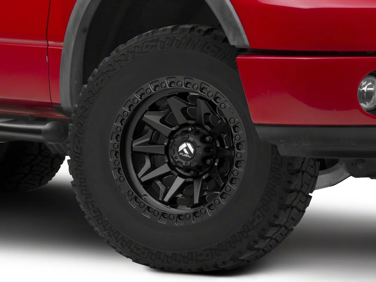 Fuel Wheels Covert Matte Black 6-Lug Wheel; 17x9; -12mm Offset (04-08 F-150)