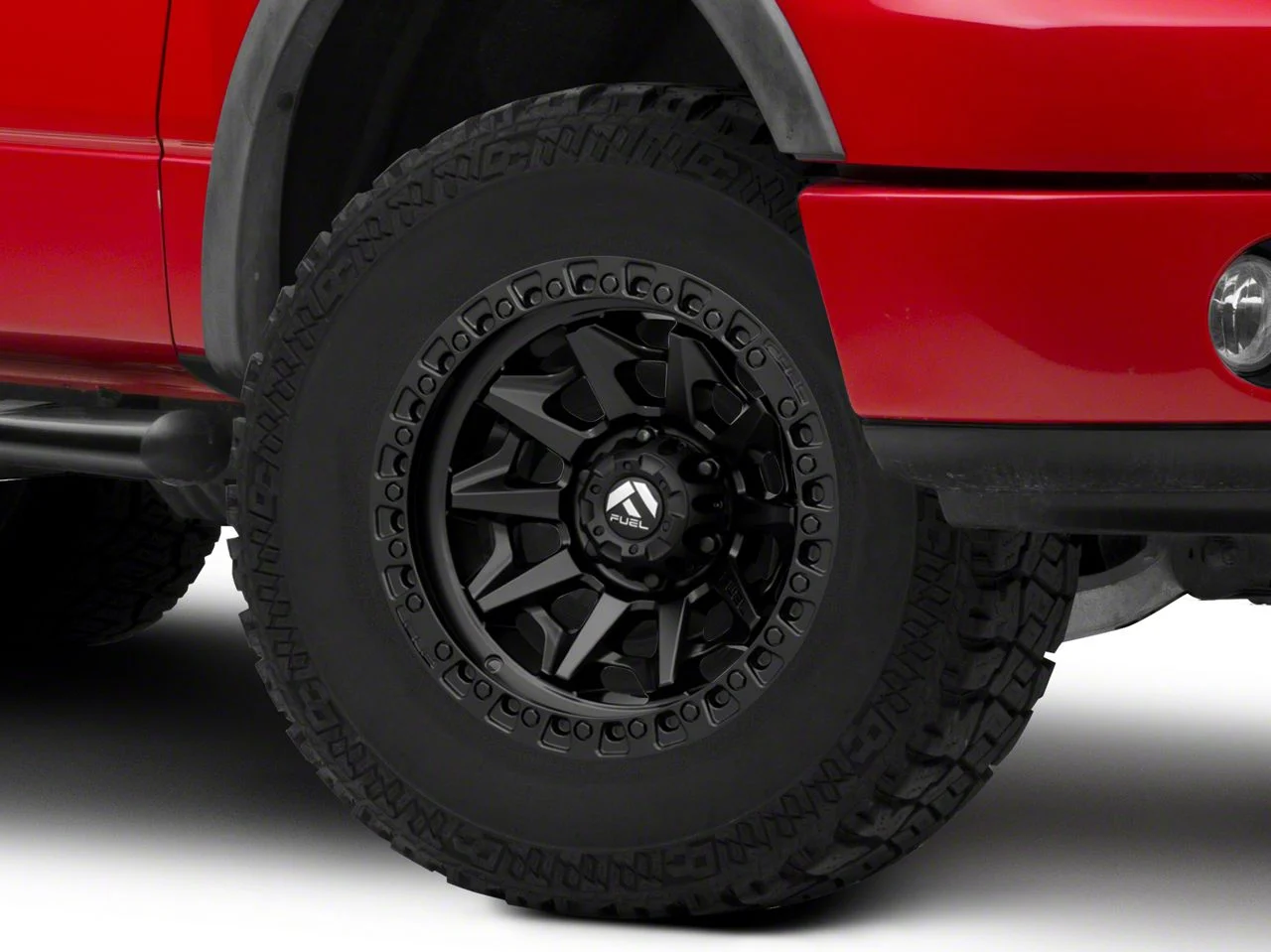 Fuel Wheels Covert Matte Black 6-Lug Wheel; 17x9; 1mm Offset (04-08 F-150)
