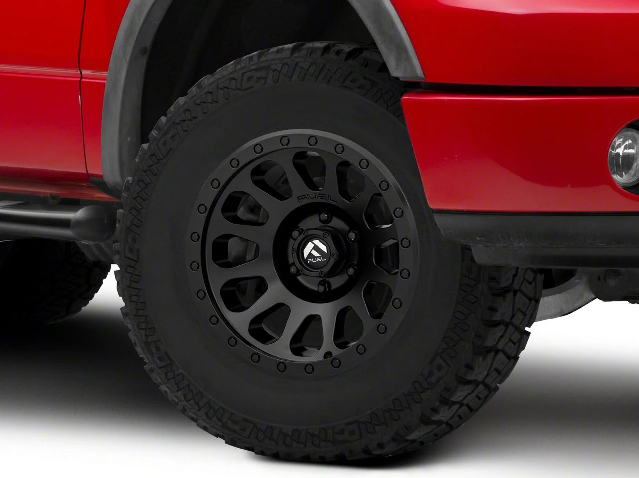 Fuel Wheels Vector Matte Black 6-Lug Wheel; 17x9; -12mm Offset (04-08 F-150)