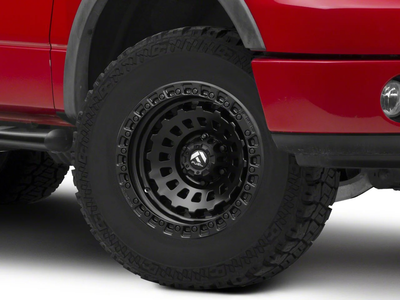 Fuel Wheels Zephyr Matte Black 6-Lug Wheel; 17x9; -12mm Offset (04-08 F-150)