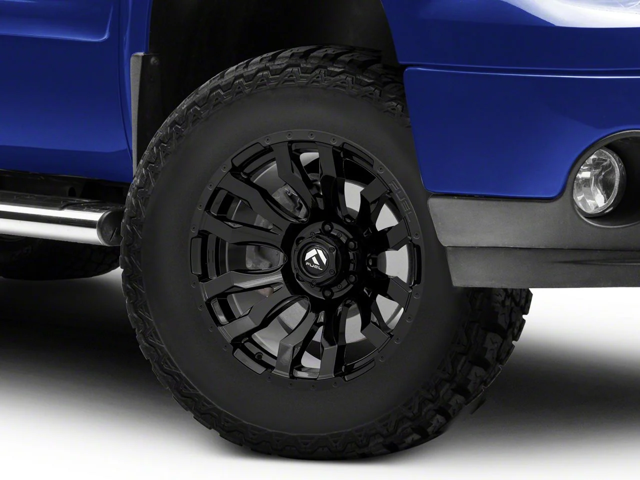 Fuel Wheels Blitz Gloss Black 6-Lug Wheel; 17x9; 1mm Offset (07-13 Sierra 1500)