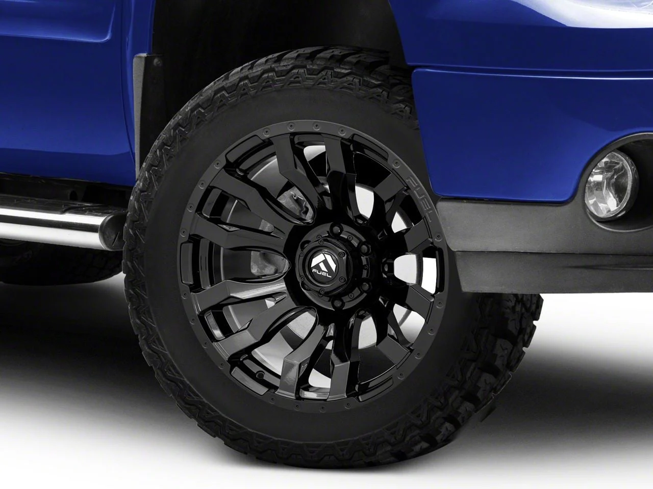 Fuel Wheels Blitz Gloss Black 6-Lug Wheel; 20x10; -18mm Offset (07-13 Sierra 1500)
