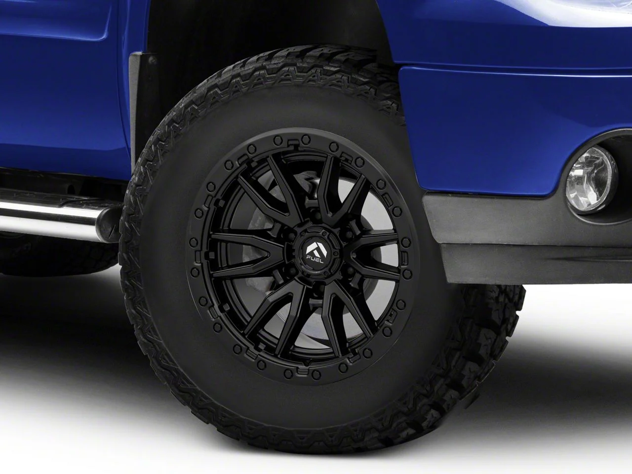 Fuel Wheels Rebel Matte Black 6-Lug Wheel; 17x9; -12mm Offset (07-13 Sierra 1500)