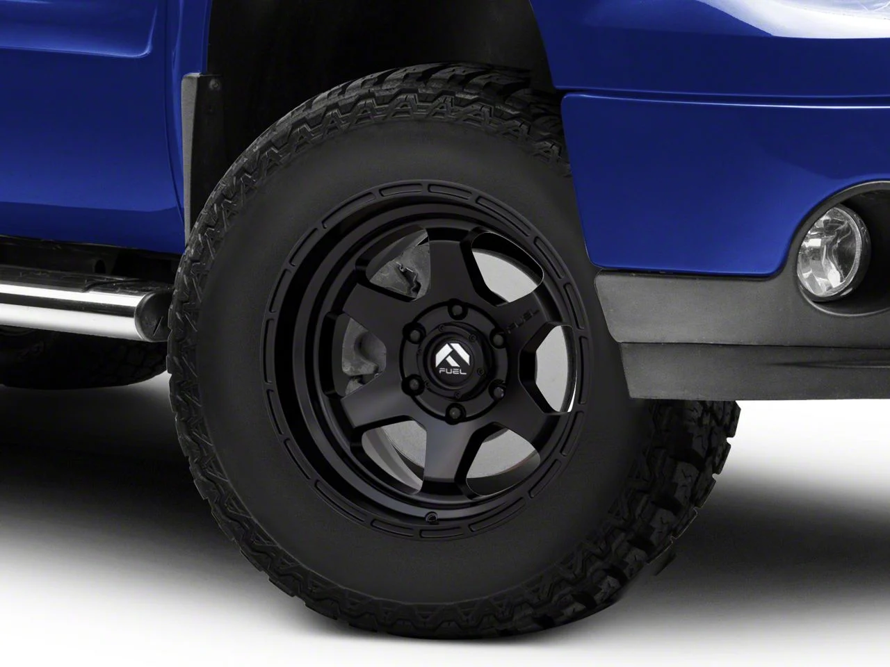 Fuel Wheels Shok Matte Black 6-Lug Wheel; 17x10; -18mm Offset (07-13 Sierra 1500)