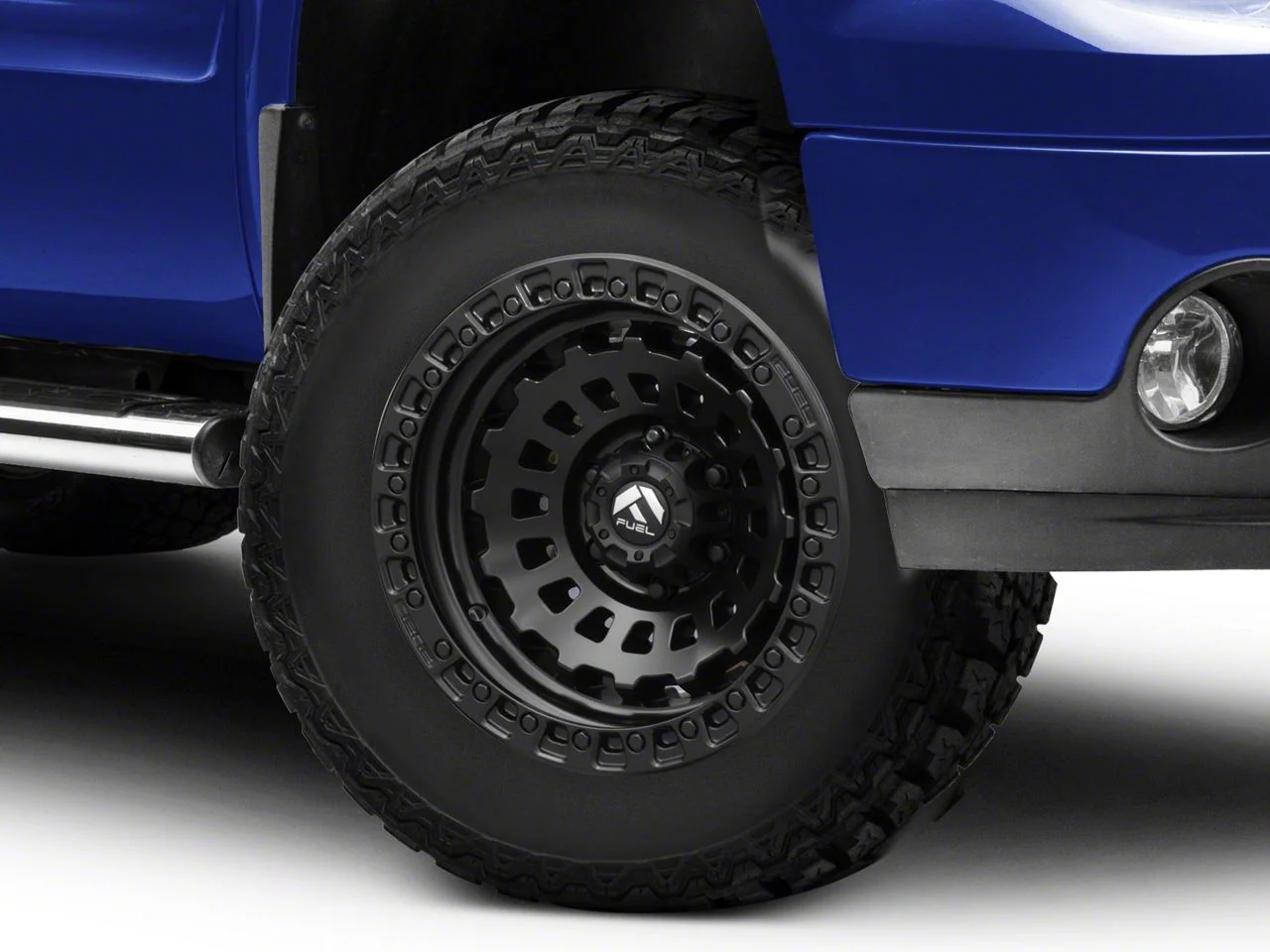 Fuel Wheels Zephyr Matte Black 6-Lug Wheel; 17x9; -12mm Offset (07-13 Sierra 1500)