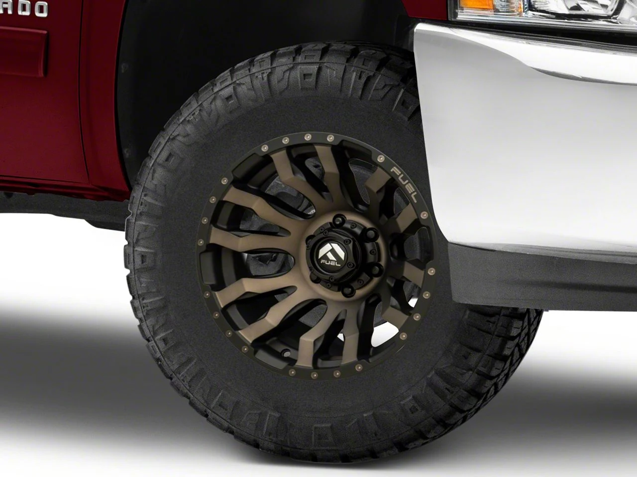 Fuel Wheels Blitz Matte Black with Dark Tint 6-Lug Wheel; 17x9; -12mm Offset (07-13 Silverado 1500)