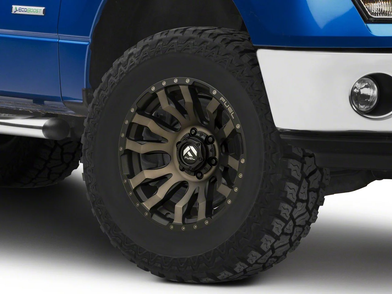 Fuel Wheels Blitz Matte Black with Dark Tint 6-Lug Wheel; 17x9; -12mm Offset (09-14 F-150)