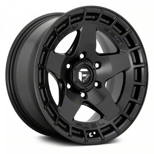 Fuel Wheels Warp Satin Black 6-Lug Wheel; 17x9; 1mm Offset (09-14 F-150)