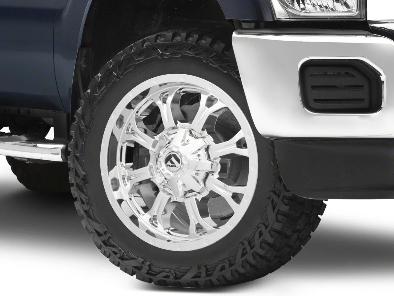 Fuel Wheels Krank Chrome 8-Lug Wheel; 20x9; 1mm Offset (11-16 F-350 Super Duty SRW)