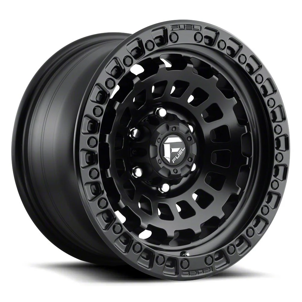 Fuel Wheels Zephyr Matte Black 8-Lug Wheel; 17x9; 1mm Offset (11-16 F-250 Super Duty)