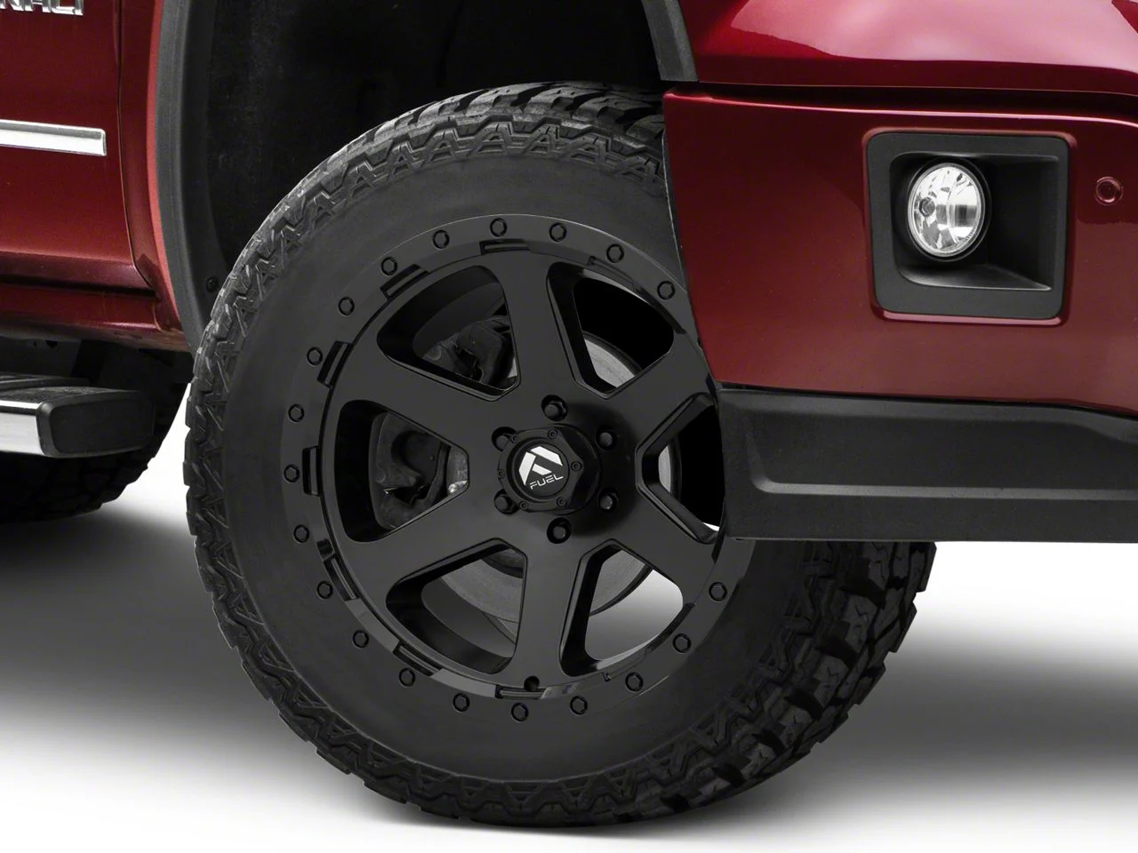 Fuel Wheels Ripper Matte Black 6-Lug Wheel; 20x9; 20mm Offset (14-18 Sierra 1500)
