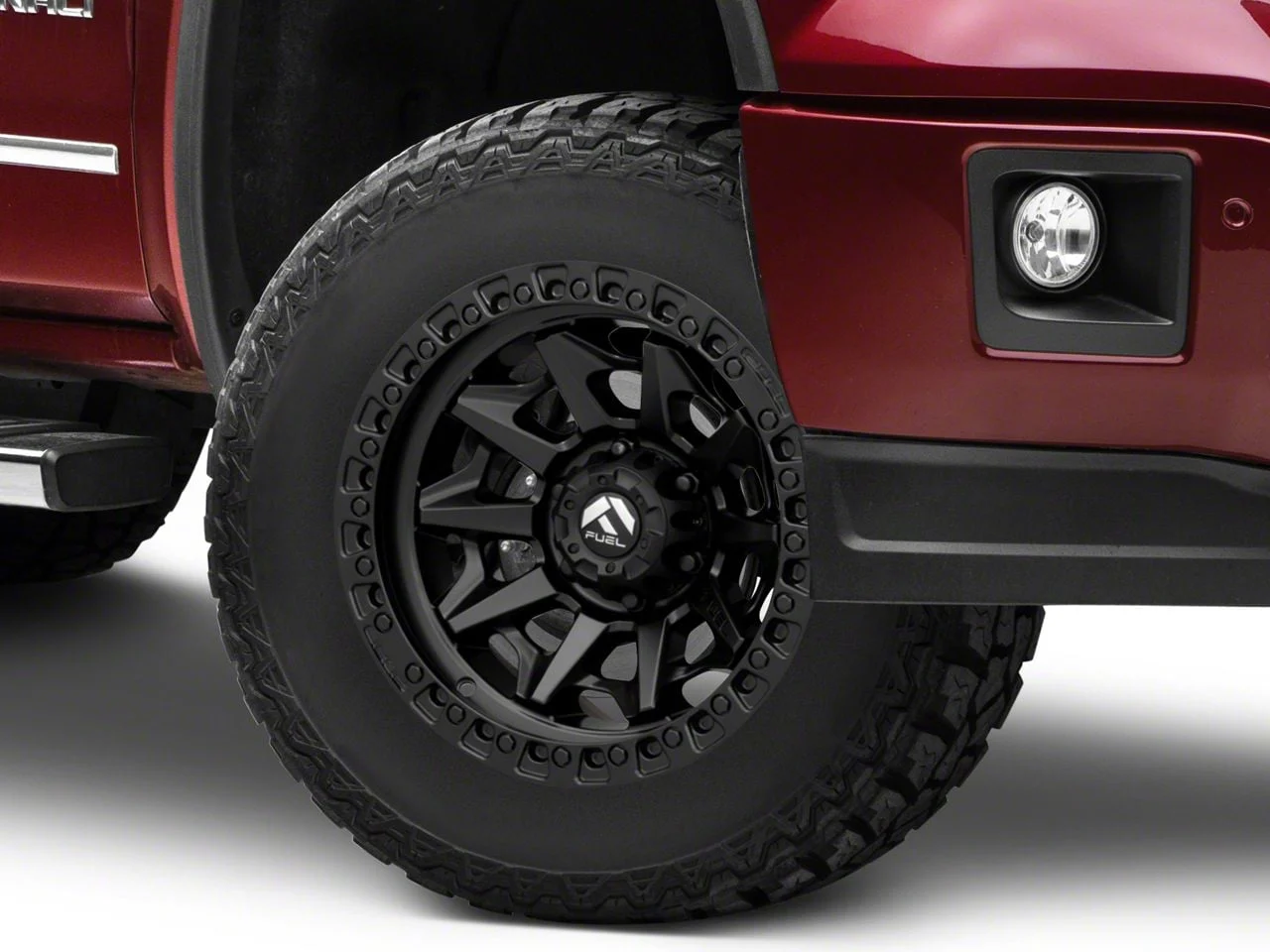 Fuel Wheels Covert Matte Black 6-Lug Wheel; 17x9; 1mm Offset (14-18 Sierra 1500)