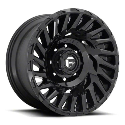 Fuel Wheels Cyclone Gloss Black 6-Lug Wheel; 20x10; -18mm Offset (14-18 Sierra 1500)