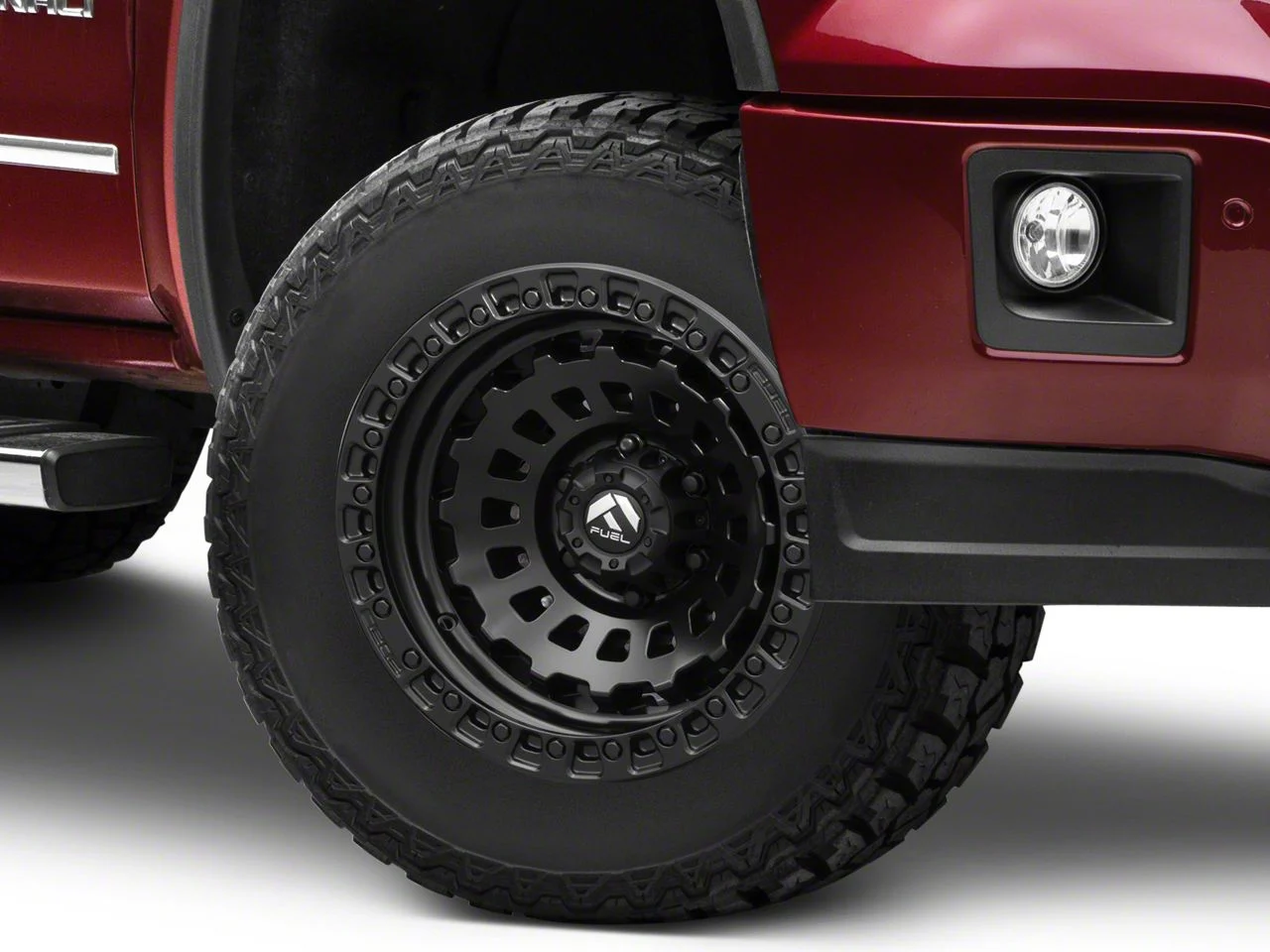 Fuel Wheels Zephyr Matte Black 6-Lug Wheel; 17x9; 1mm Offset (14-18 Sierra 1500)